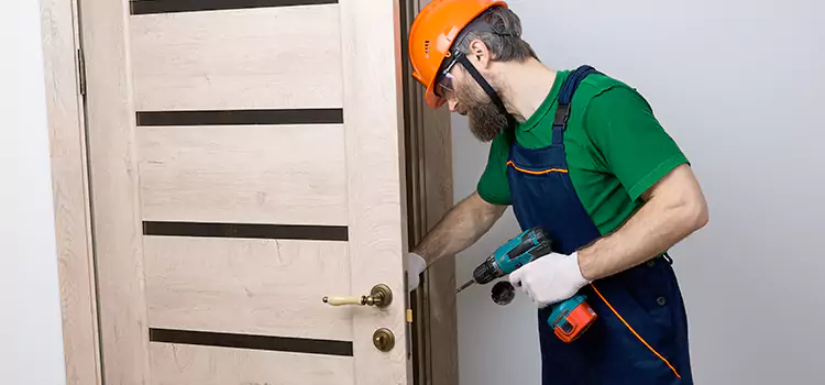 Replace Internal Door Handle with Lock Homer Glen